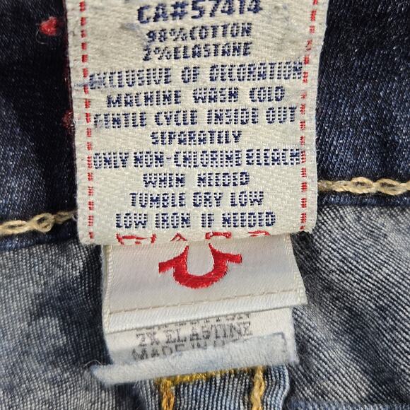 True Religion womens jeans sz 26 style# G8-K44BCS misty - Picture 16 of 16
